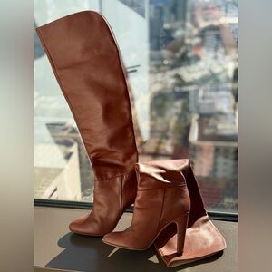 Anthropology Leather Boots